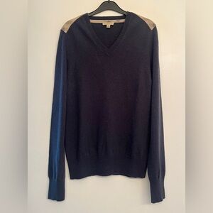 Burberry Hunter Green Cashmere Sweater size M